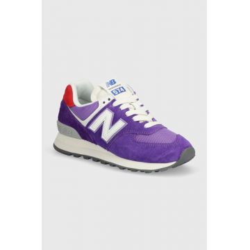 New Balance sneakers 574 culoarea violet, WL574YE2