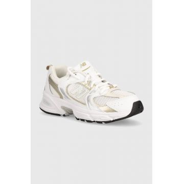 New Balance sneakers pentru copii GR530RD culoarea alb