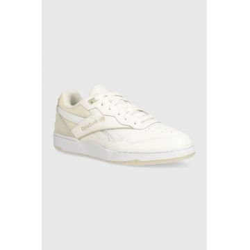 Reebok Classic sneakers din piele BB 4000 II culoarea bej, 100074753