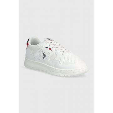 U.S. Polo Assn. sneakers pentru copii DENNY004 culoarea alb
