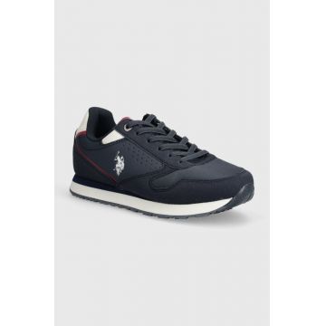 U.S. Polo Assn. sneakers pentru copii NOBIK001C culoarea albastru marin