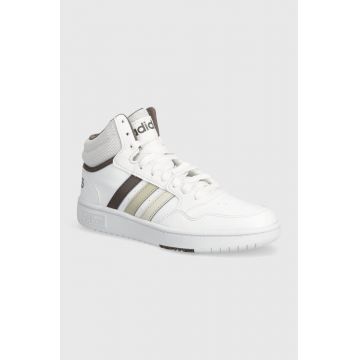 adidas Originals sneakers pentru copii HOOPS 3.0 MID culoarea alb, IH7894