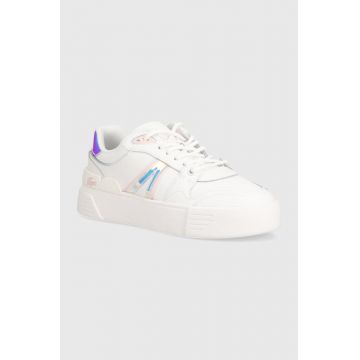 Lacoste sneakers din piele L002 Evo Leather culoarea alb, 47SFA0054