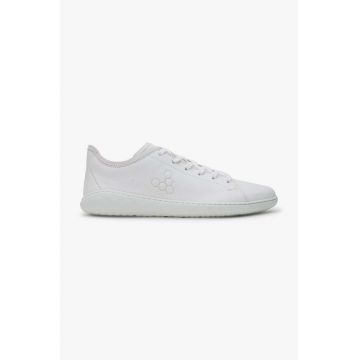 Vivobarefoot sneakers din piele GEO COURT III culoarea alb, 301056