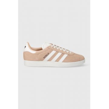 adidas Originals sneakers din piele întoarsă Gazelle culoarea portocaliu ID7006
