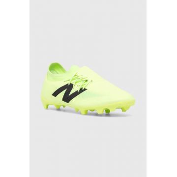 New Balance ghete de fotbal korki Furon Dispatch FG V7+ culoarea verde, SF3FL75