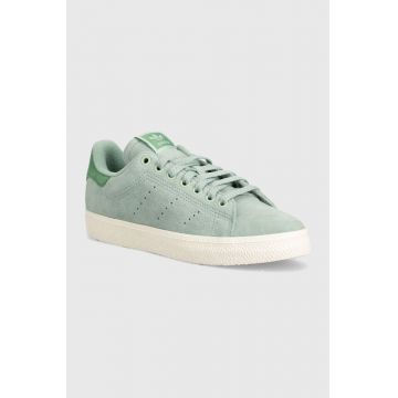 adidas Originals sneakers din piele intoarsă Stan Smith CS culoarea verde, IF6944