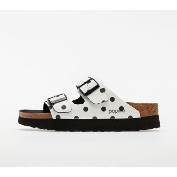 Birkenstock Arizona Pap White/ Black Dots