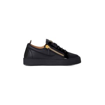Giuseppe Zanotti sneakers din piele May London culoarea negru, RW00017.008