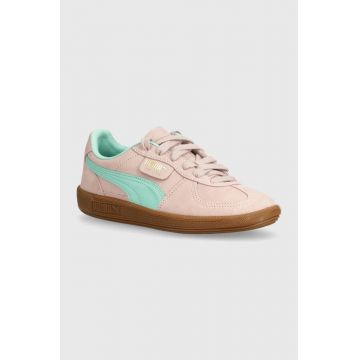 Puma sneakers din piele intoarsă Palermo Cobalt Glaze 396463