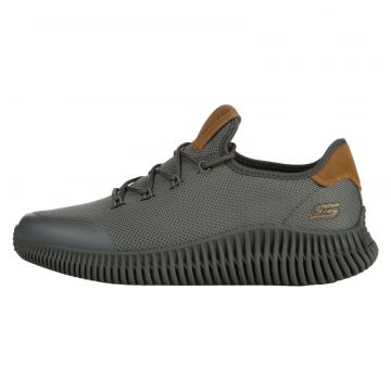 Pantofi sport SKECHERS pentru barbati BOBS GEO - CITY DAPP - 118173GRY