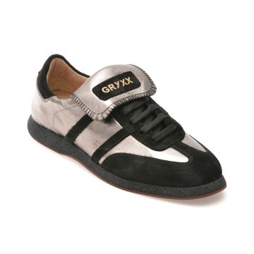 Pantofi sport GRYXX negri, 4221347, din piele naturala