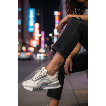 Adidasi dama casual bej CL2302  N13-3