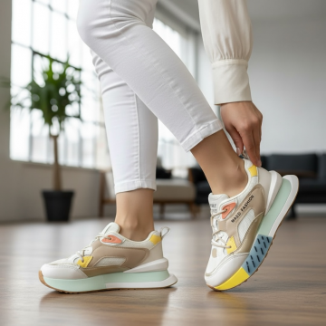 Adidasi dama casual bej CL2312 N7-4