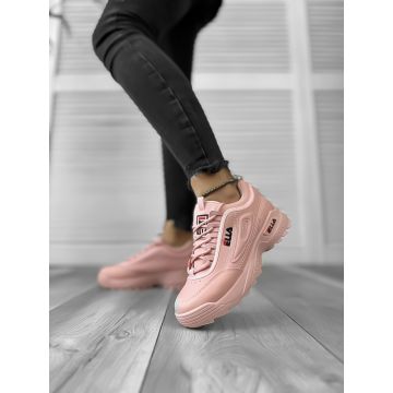 Adidasi dama casual roz M008 T7-1