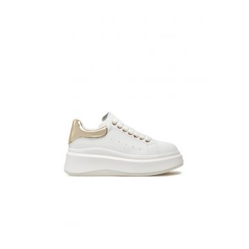 Pantofi sport dama - 875831 - Piele naturala - Alb