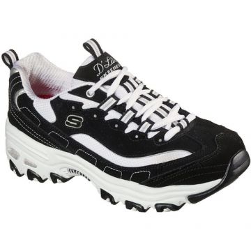 Pantofi sport femei Skechers DLites Biggest Fan 11930-BKW