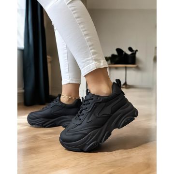 Adidasi dama casual negri La247 T51-3