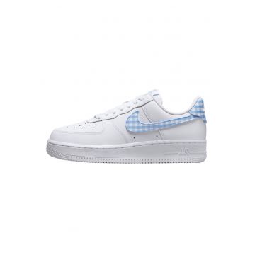 Pantofi Sport  Air Force 1 Blue Gingham