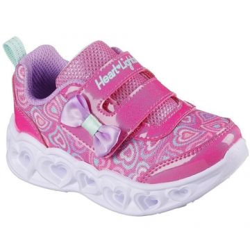Pantofi sport copii Skechers S Lights-heart Ligh 303258N-HPMT