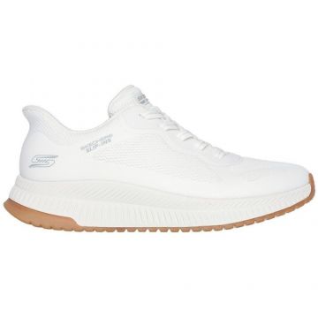 Pantofi sport femei Skechers Bobs Squad 4 - Stapl 117624-WHT