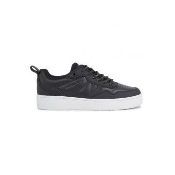 Pantofi sport  pentru Femei - basket cupsole laceup hiking wn - YW0YW01050-BEH - Negru