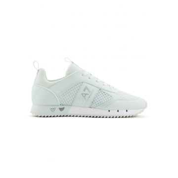 Pantofi sport  pentru Femei - black white laces - X8X027-XK050-T530 - Alb