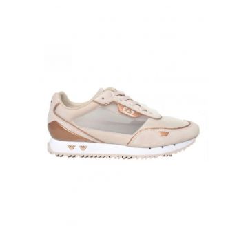 Pantofi sport  pentru Femei - Black White Woman - X7X008-XK327-S334 - Roz