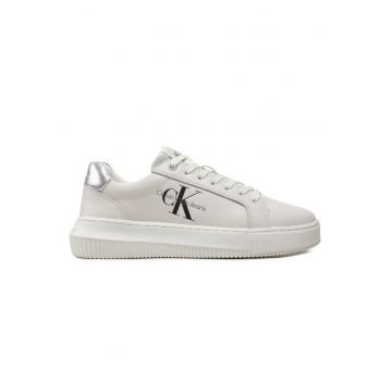 Pantofi sport  pentru Femei - chunky cupsole laceuplth ml mtl - YW0YW01476-0K9 - Alb