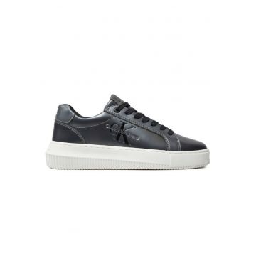 Pantofi sport  pentru Femei - chunky cupsole laceuplth ml mtl - YW0YW01517-0GT - Negru