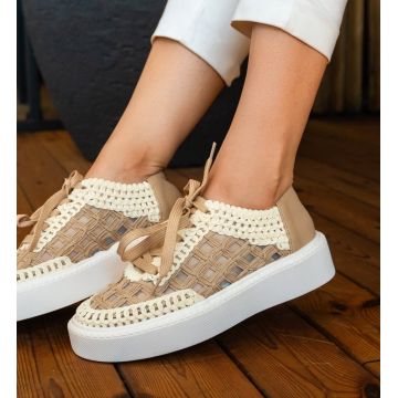 Sneakers dama Aihao Khaki