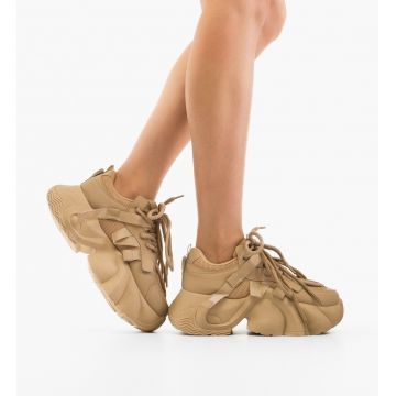 Sneakers dama Thild Khaki