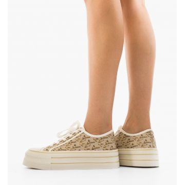 Sneakers dama Vidia Bej