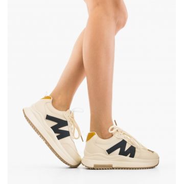 Sneakers dama Zuhra Bej 2