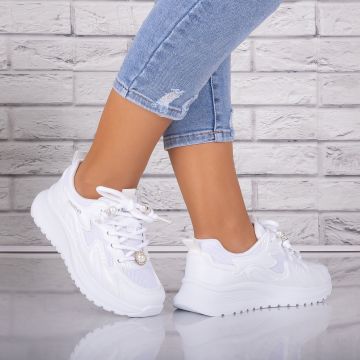 Adidasi dama Albi din Piele Eco/ Textil Tanada