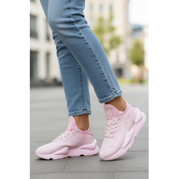 Adidasi dama roz casual   inalti  H9