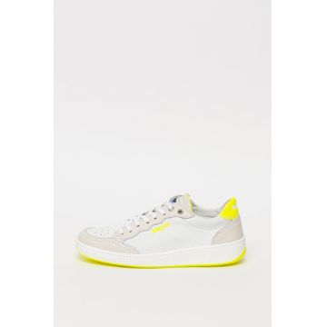 Pantofi sport de piele cu detalii contrastante Olympia