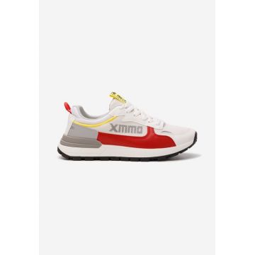 Sneakers barbati Damon albi