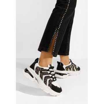Sneakers cu platformă Aprilia negri