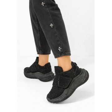 Sneakers cu platformă Denissa negre
