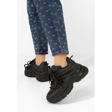 Sneakers cu platforma Ilene negri