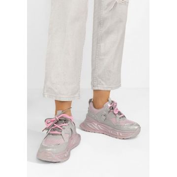 Sneakers cu platforma Kateryne roz