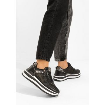 Sneakers cu platformă Selviana V3 negri