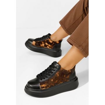 Sneakers cu platformă Sherice negri