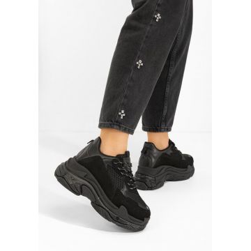 Sneakers cu platformă Sunni negri