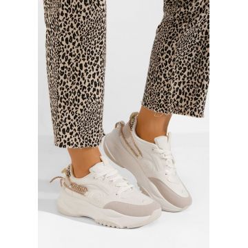 Sneakers dama Anouki bej