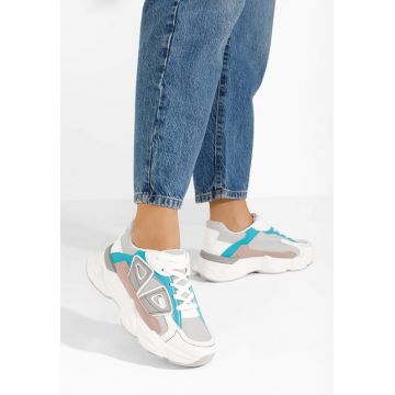 Sneakers dama Asora albi