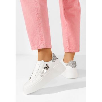 Sneakers dama Avianni V2 albi