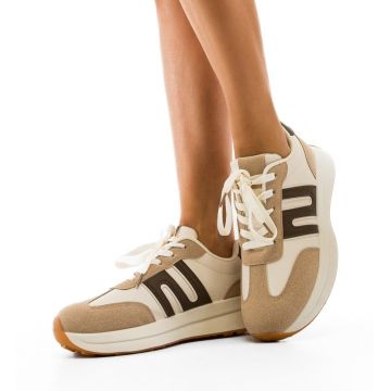 Sneakers dama Bahman Khaki