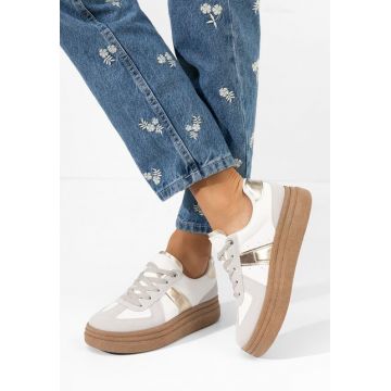 Sneakers dama Celestine albi